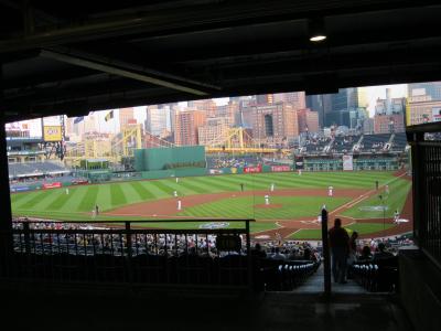 Baseballspiel in Pittsburgh 
